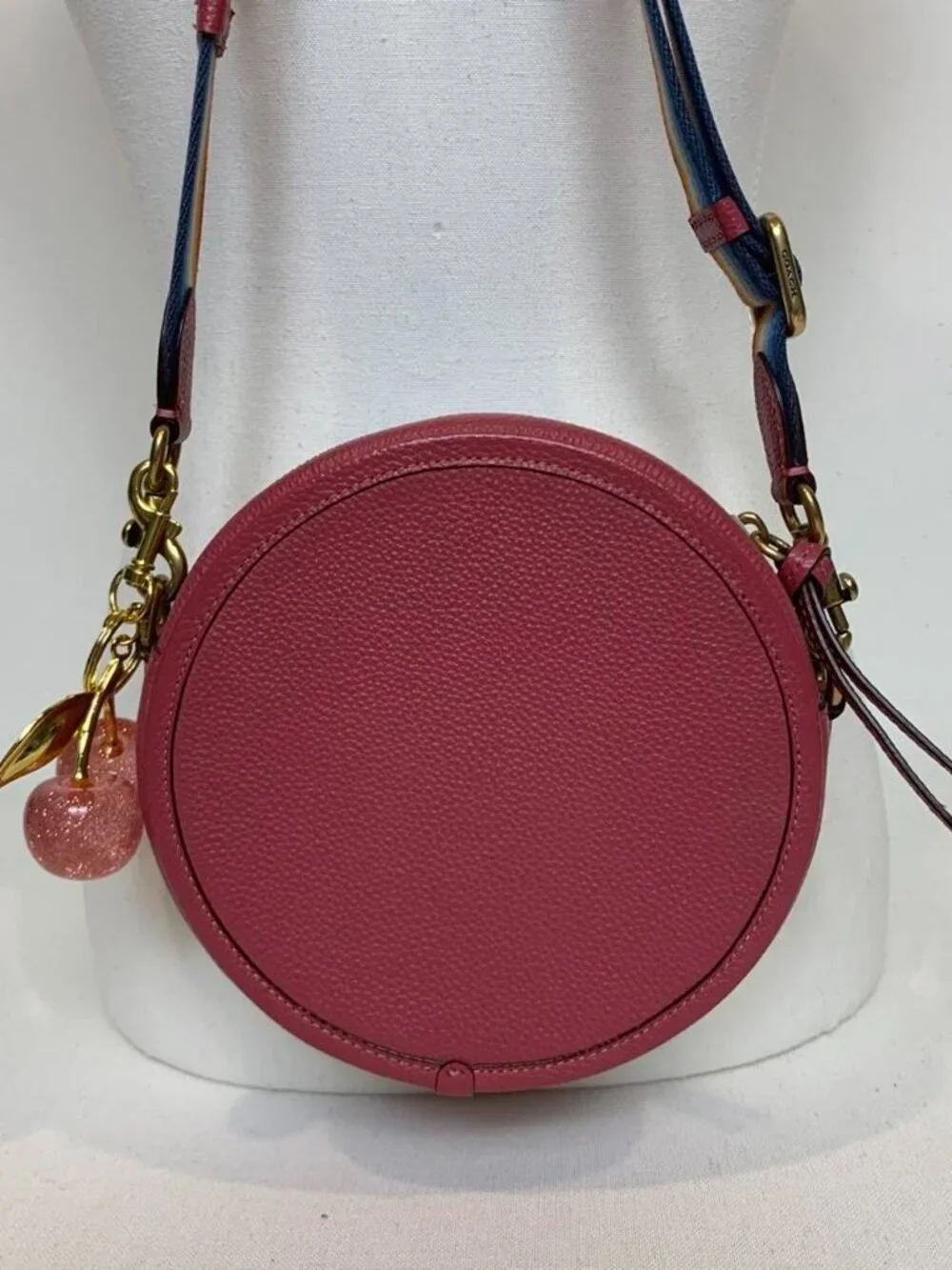 Coach pink leather